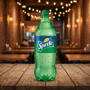 Menu 2 liter soda sprite