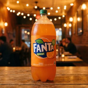 Menu 2 liter soda orange fanta