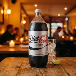 Menu 2 liter soda diet coke