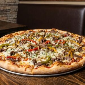 # 15 philly steak 16" pizza