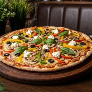 Menu # 3 vegetarian 30" pizza