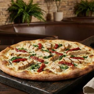 Menu # 11 alfredo 14" pizza