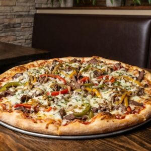 # 15 philly steak 30" pizza