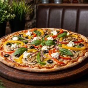 Menu # 3 vegetarian 14" pizza