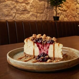 Menu cheesecake