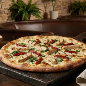 Menu # 11 alfredo 30" pizza