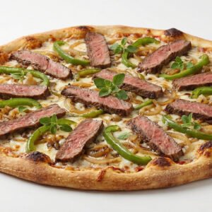 # 15 philly steak 18" pizza
