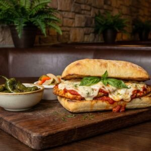 Menu chicken parmesan