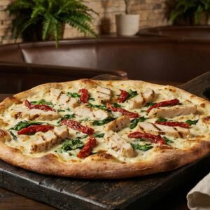 Menu # 11 alfredo 18" pizza