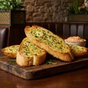 Menu garlic bread