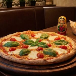 # 14 margherita 30" pizza